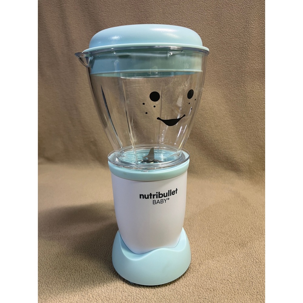 Nutribullet Baby Food Processor Blender System Blue White NBY-50100